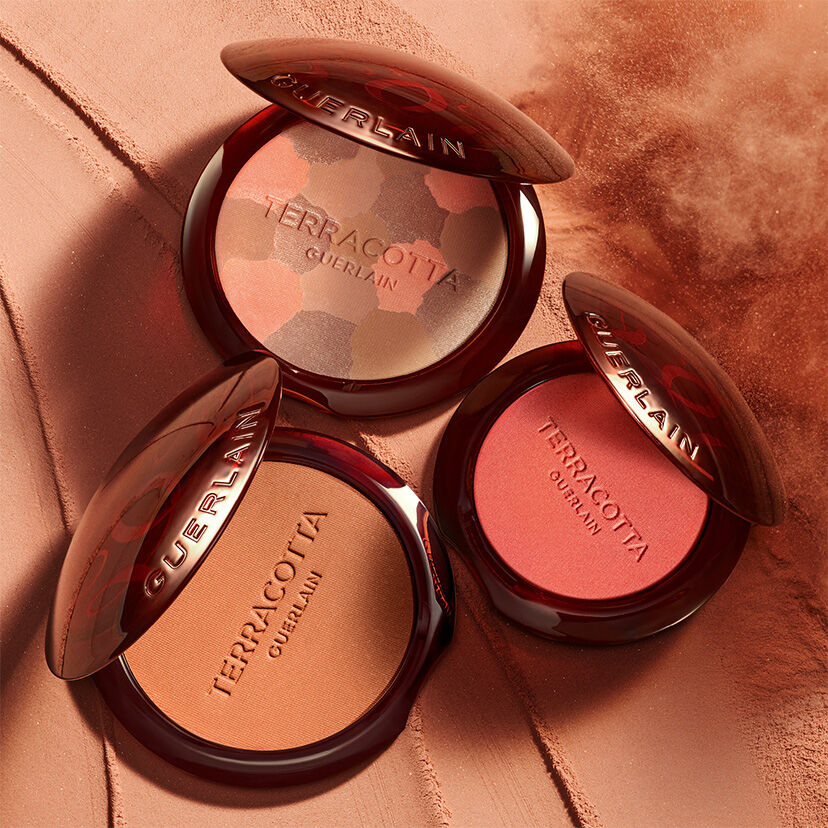 TERRACOTTA · WEAR JUST WHAT'S ESSENTIAL · GUERLAIN ⋅ GUERLAIN